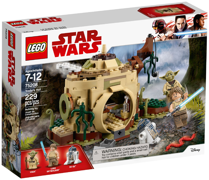 75208 Yoda's Hut (Retired) LEGO Star Wars product image 1, provided for visual reference and product detail review