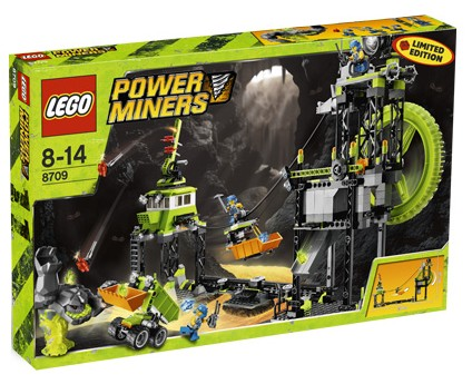 8709 Underground Mining Station (Retired) LEGO Power Miners product image 1, provided for visual reference and product