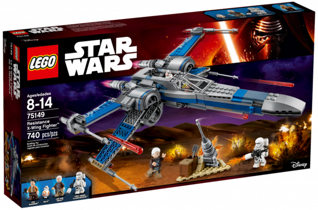 75149 Resistance X-Wing Fighter (Retired) LEGO Star Wars product image 1, provided for visual reference and product detail