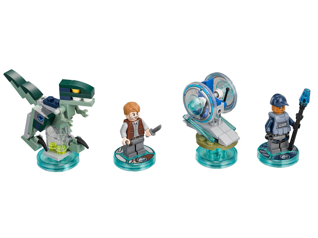 71205 Jurassic World Team Pack (Retired) LEGO Dimensions product image 2, provided for visual reference and product detail