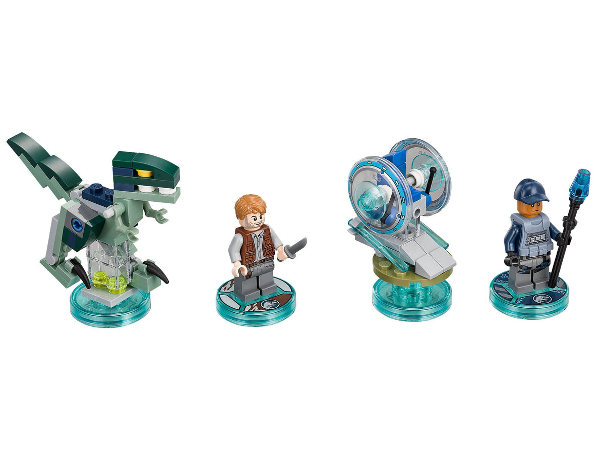 71205 Jurassic World Team Pack (Retired) LEGO Dimensions product image 2, provided for visual reference and product detail