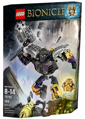 70789 Onua - Master of Earth (Retired) LEGO BIONICLE product image 1, provided for visual reference and product detail review