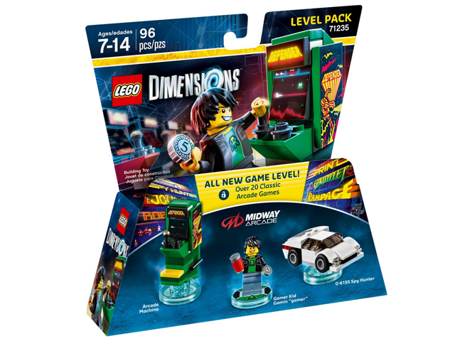 71235 Level Pack - Midway Arcade (Retired) LEGO Dimensions
