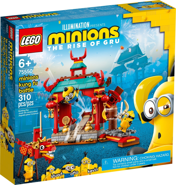 75550 Minions Kung Fu Battle (Retired) LEGO Despicable Me product image 1, provided for visual reference and product detail