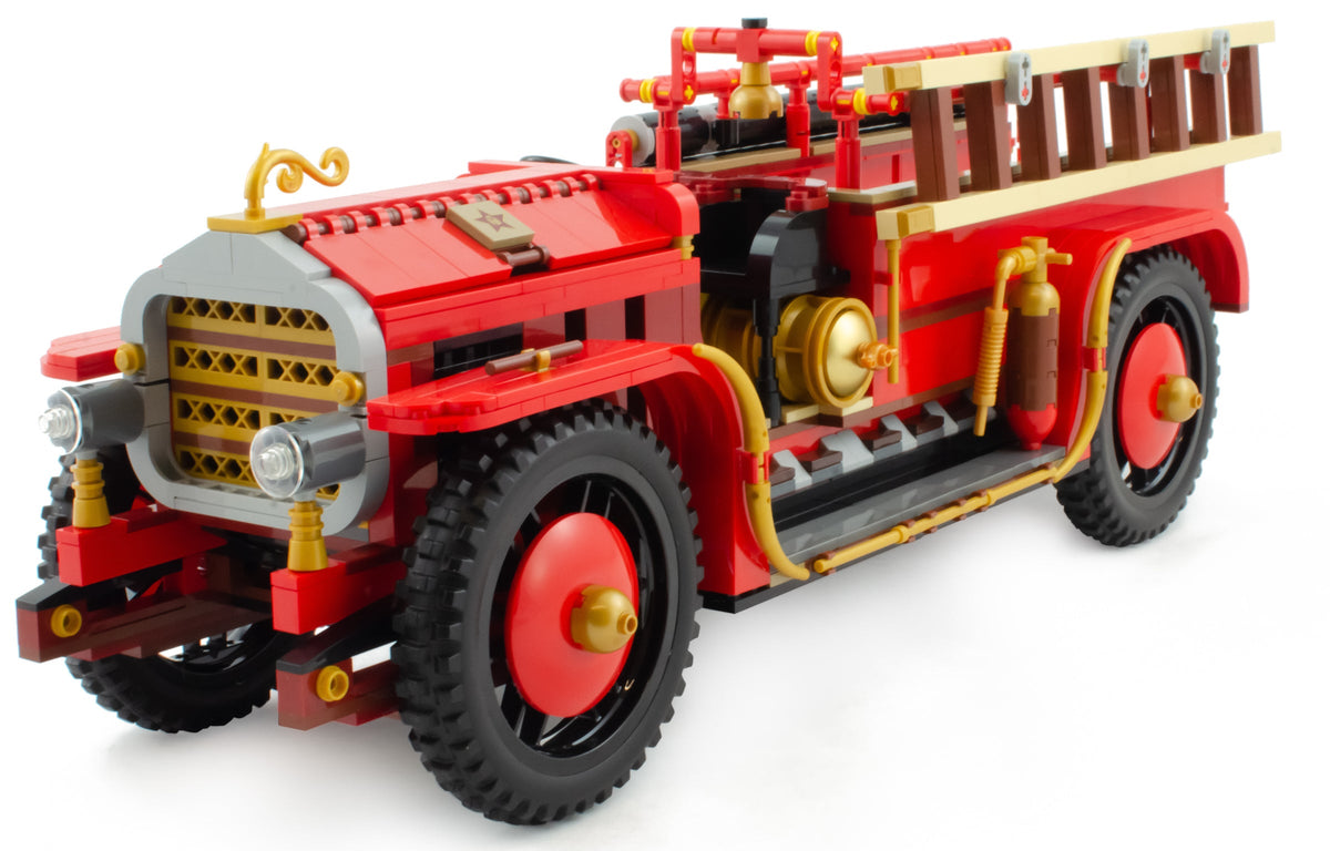 BL19002 Antique Fire Engine (Retired) LEGO Bricklink product image 2, provided for visual reference and product detail review