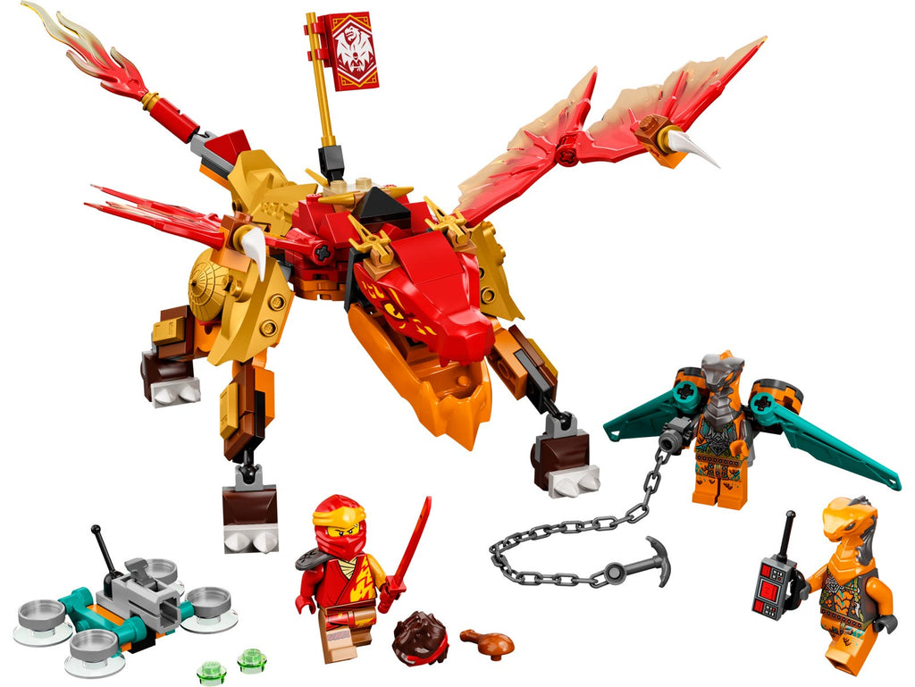 71762 Kai's Fire Dragon EVO (Retired) LEGO Ninjago product image 2, provided for visual reference and product detail review