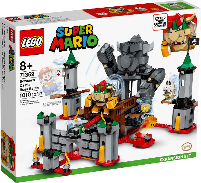71369 Bowser's Castle Boss Battle - Expansion Set (Retired) LEGO Super Mario product image 1, provided for visual reference
