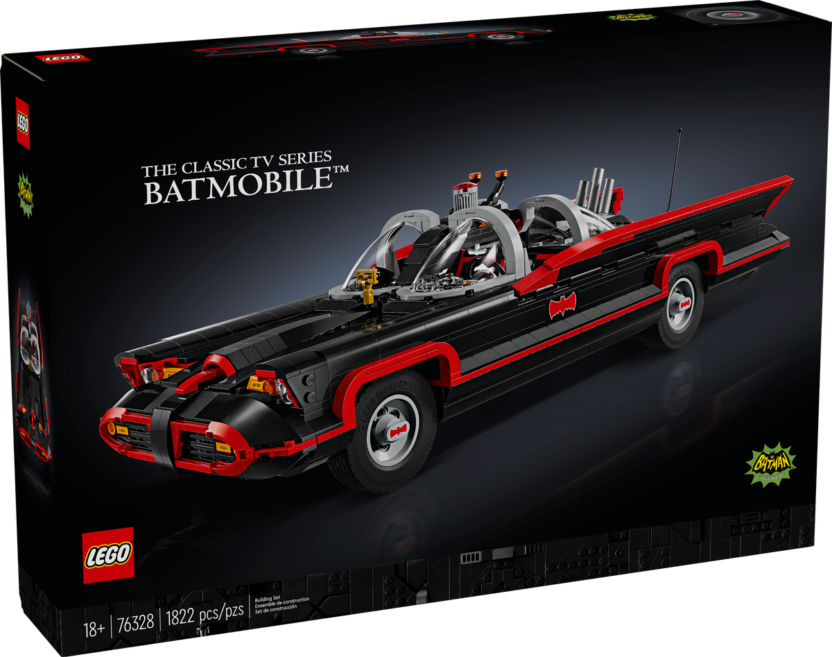 76328 Batman: The Classic TV Series Batmobile (Retired) LEGO Super Heroes product image 1, provided for visual reference and