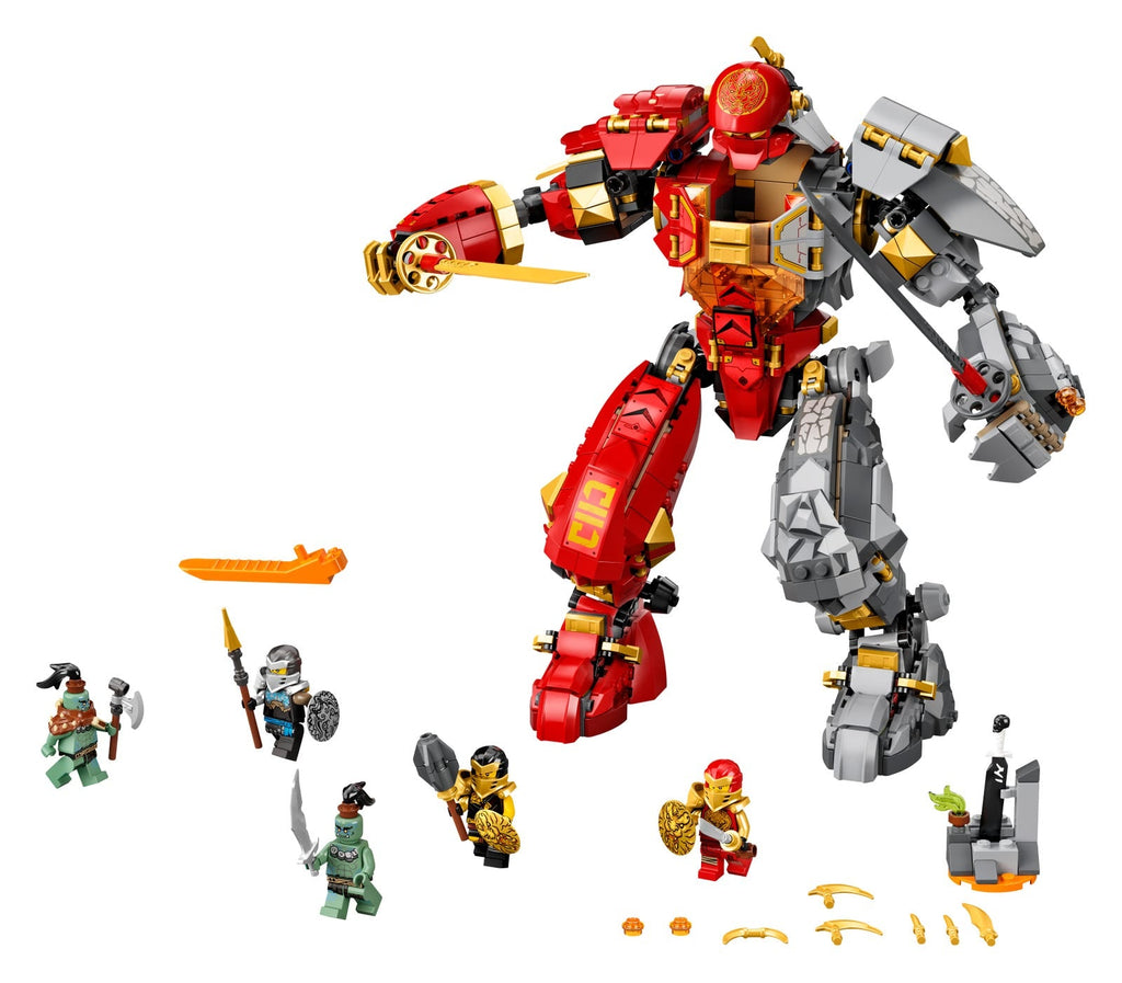 71720 Fire Stone Mech (Retired) LEGO Ninjago product image 2, provided for visual reference and product detail review