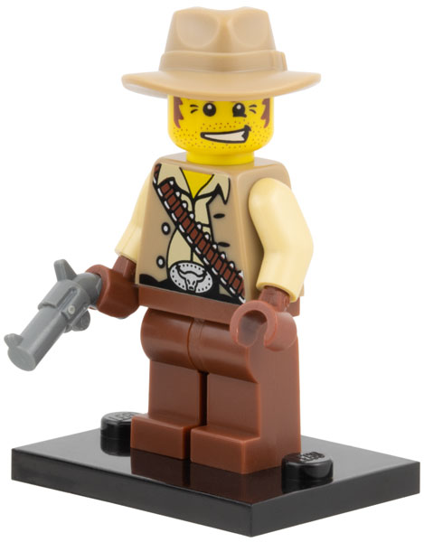 Cowboy - Series 1 Collectible Minifigure (col1-16) product image 2, provided for visual reference and product detail review