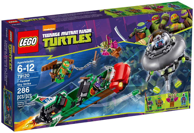 79120 T-Rawket Sky Strike (Retired) LEGO Teenage Mutant Ninja Turtles product image 1, provided for visual reference and