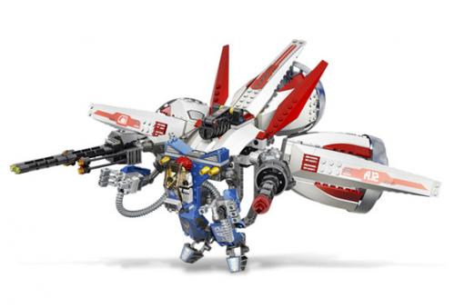 8106 Aero Booster (Retired) LEGO Exo-Force product image 2, provided for visual reference and product detail review