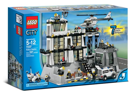 7237 Police Station (Reissue) (Retired) LEGO City product image 1, provided for visual reference and product detail review