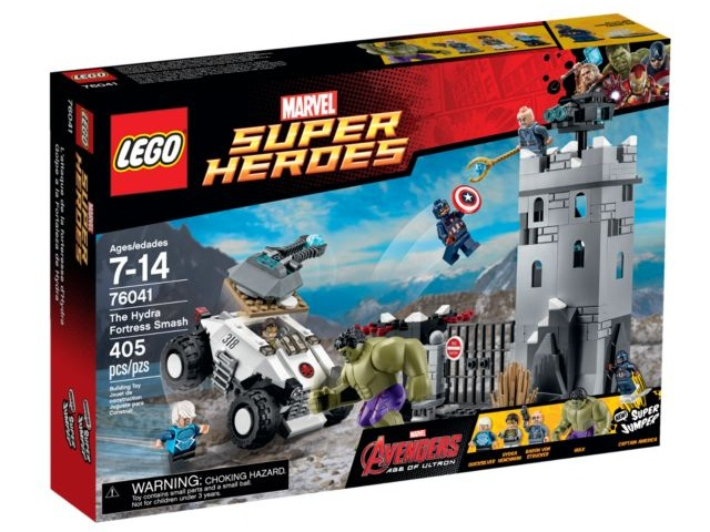 76041 The Hydra Fortress Smash (Retired) LEGO Super Heroes product image 1, provided for visual reference and product detail