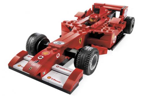 8142 Ferrari 248 F1 1:24 (Retired) LEGO Racers product image 2, provided for visual reference and product detail review