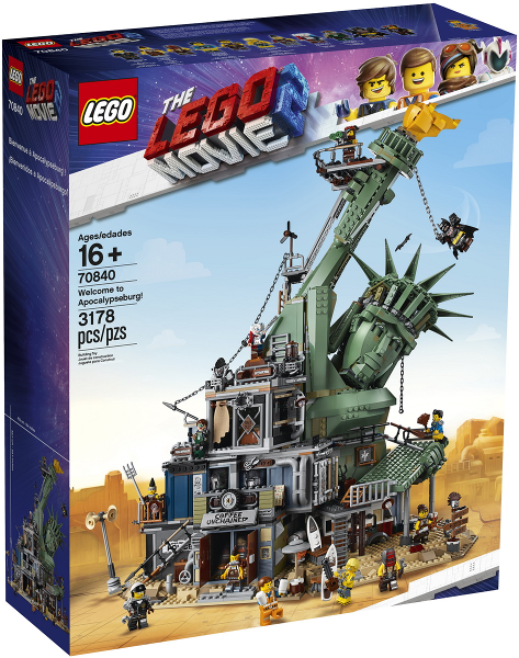 70840 Welcome to Apocalypseburg! (Retired) LEGO The LEGO Movie 2 product image 1, provided for visual reference and product