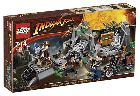 7196 Chauchilla Cemetery Battle (Retired) LEGO Indiana Jones product image 1, provided for visual reference and product