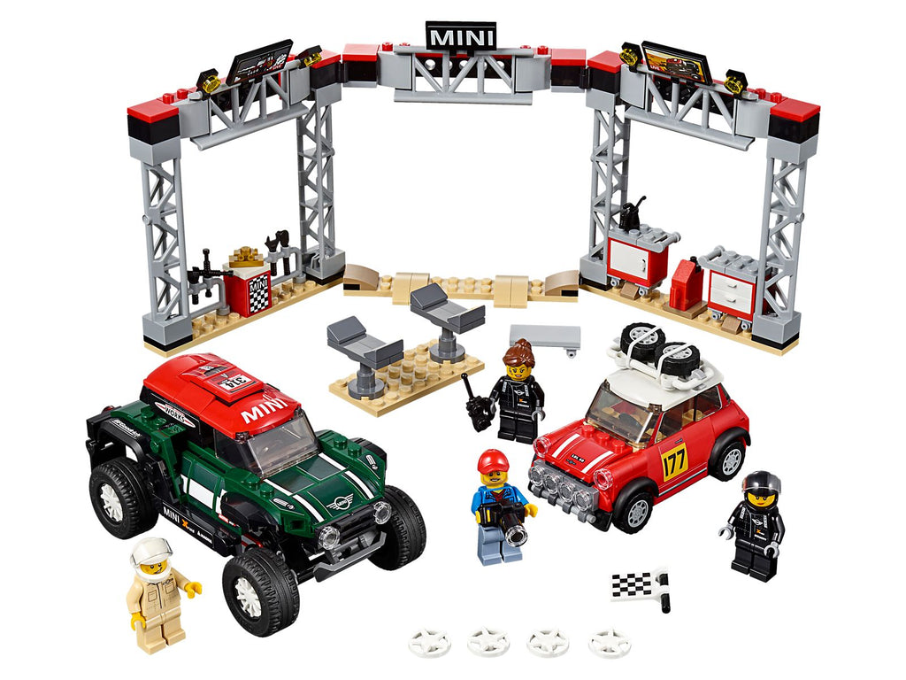 75894 1967 Mini Cooper S Rally and 2018 MINI John Cooper Works Buggy (Retired) LEGO Speed Champions product image 2,