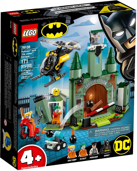 76138 Batman and The Joker Escape (Retired) LEGO Super Heroes product image 1, provided for visual reference and product