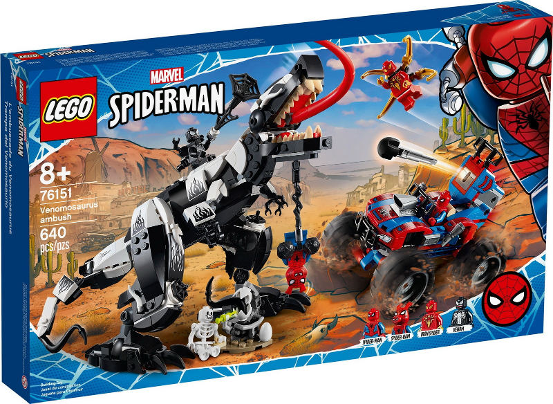 76151 Venomosaurus Ambush (Retired) LEGO Super Heroes product image 1, provided for visual reference and product detail