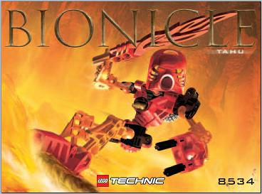8534 Tahu (Certified) LEGO BIONICLE product image 2, provided for visual reference and product detail review