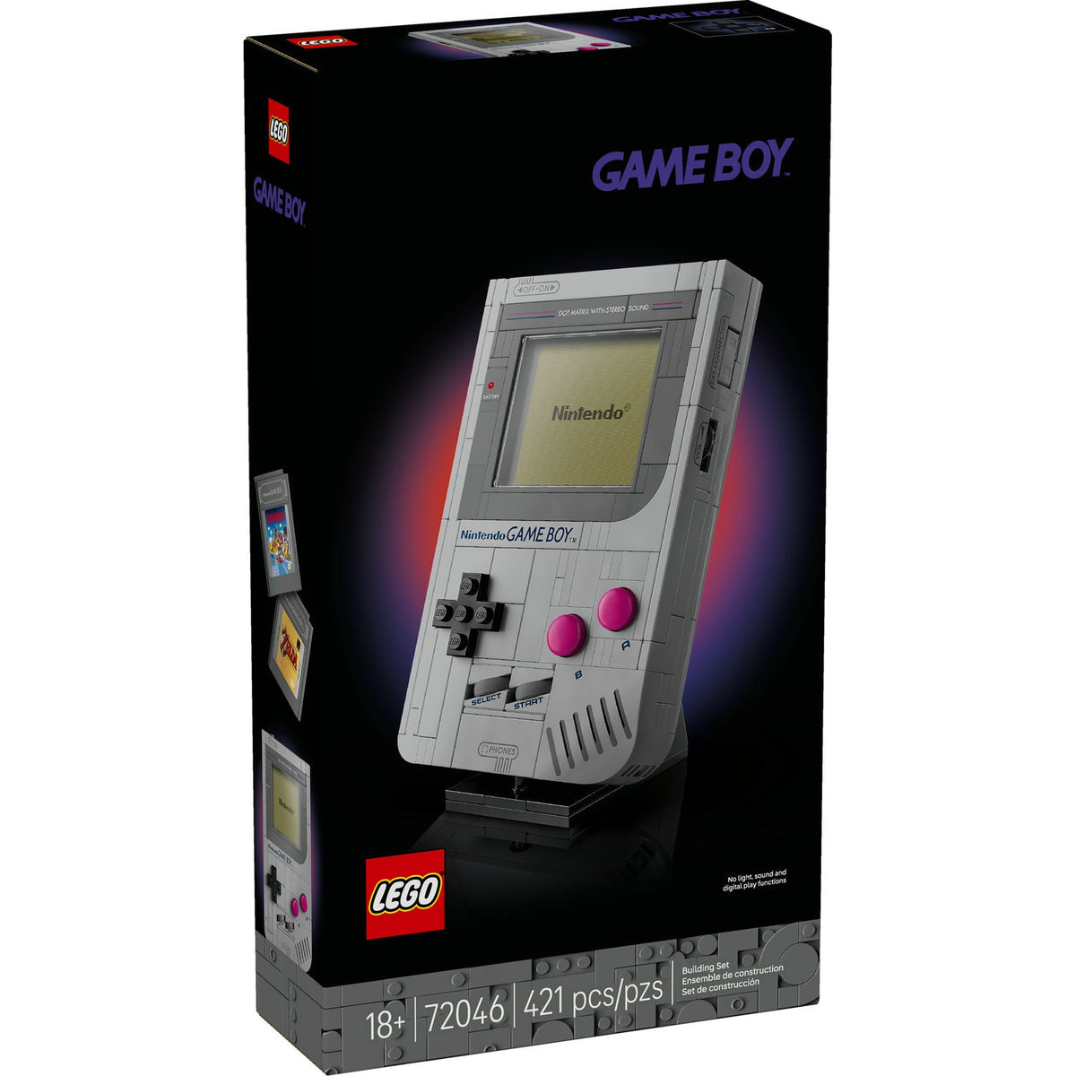 72046 Game Boy (Retired) LEGO Super Mario product image 1, provided for visual reference and product detail review