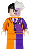 Two-Face - Orange and Purple Suit (sh0007) product image 1, provided for visual reference and product detail review