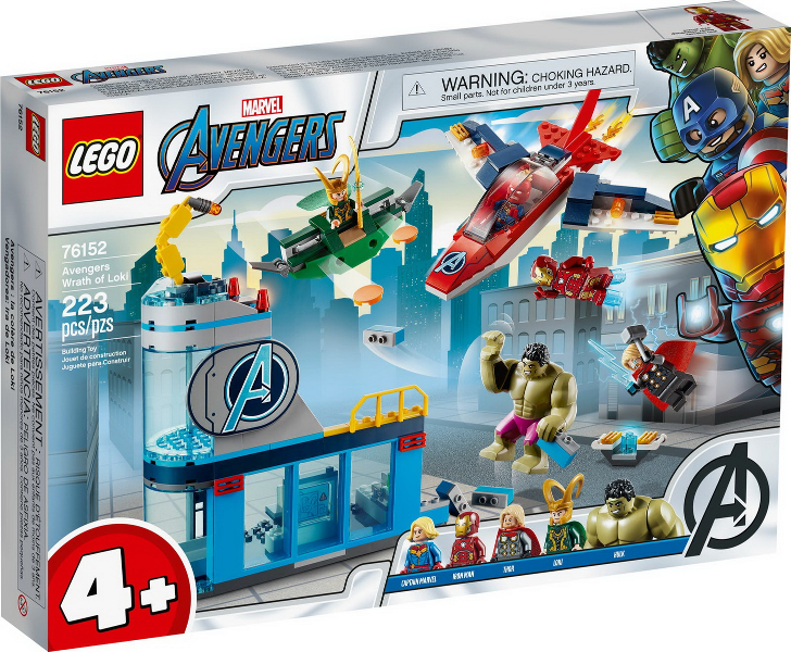76152 Avengers Wrath of Loki (Retired) LEGO Super Heroes product image 1, provided for visual reference and product detail