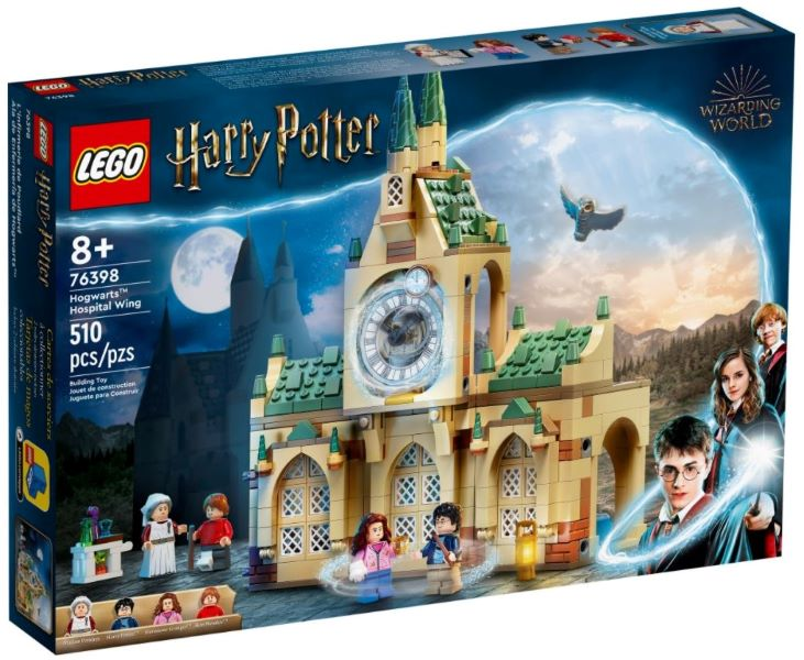 76398 Hogwarts Hospital Wing (Retired) LEGO Harry Potter product image 1, provided for visual reference and product detail
