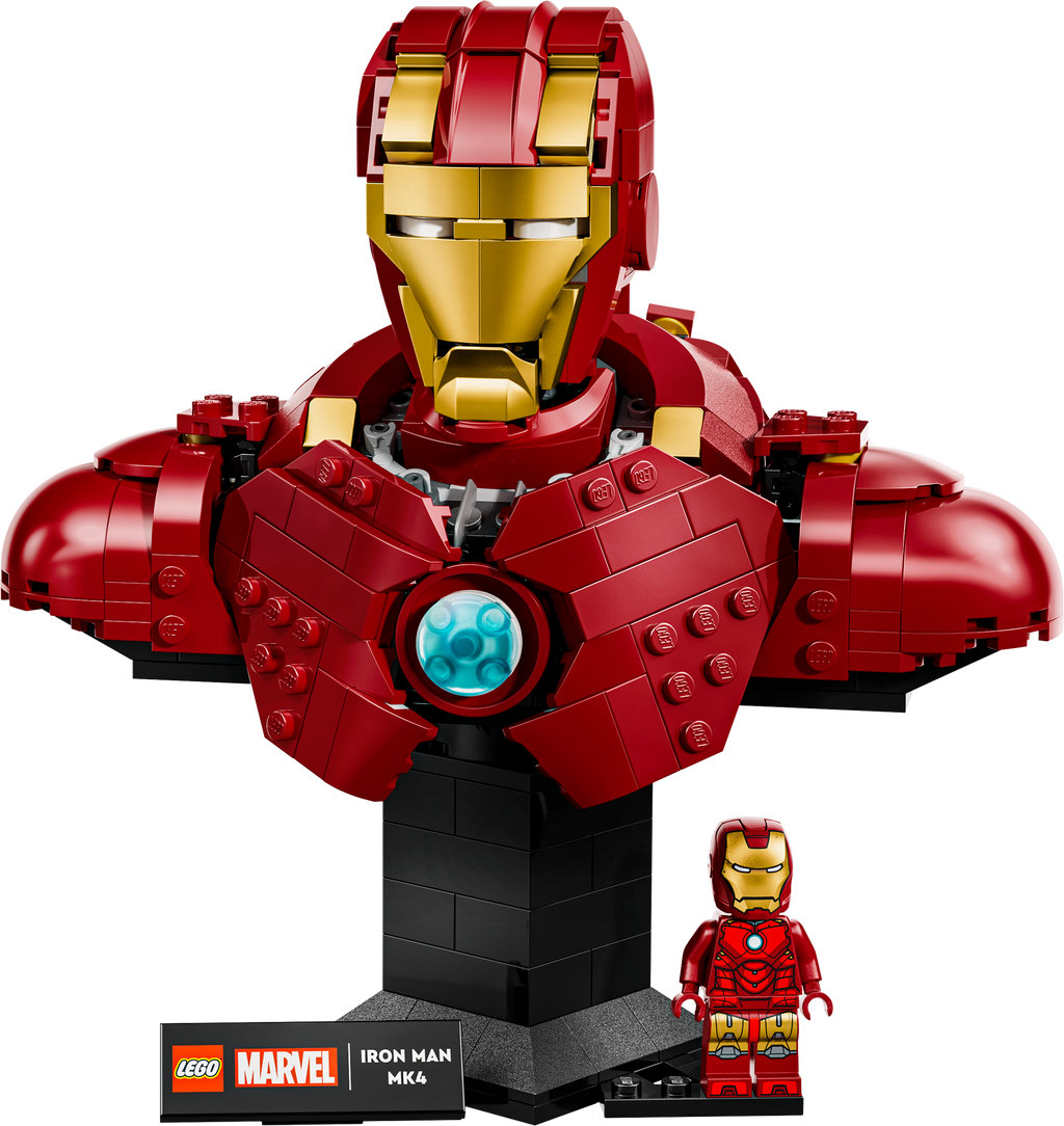 76327 Iron Man MK4 Bust (Retired) LEGO Super Heroes product image 3, provided for visual reference and product detail review