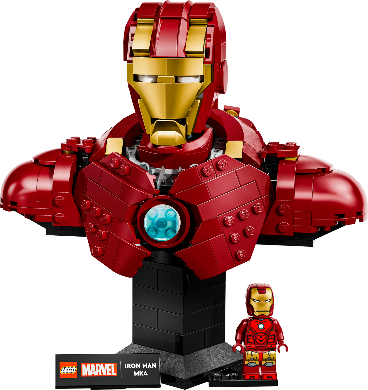 76327 Iron Man MK4 Bust (Retired) LEGO Super Heroes product image 3, provided for visual reference and product detail review