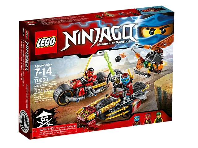 70600 Ninja Bike Chase (Retired) LEGO Ninjago