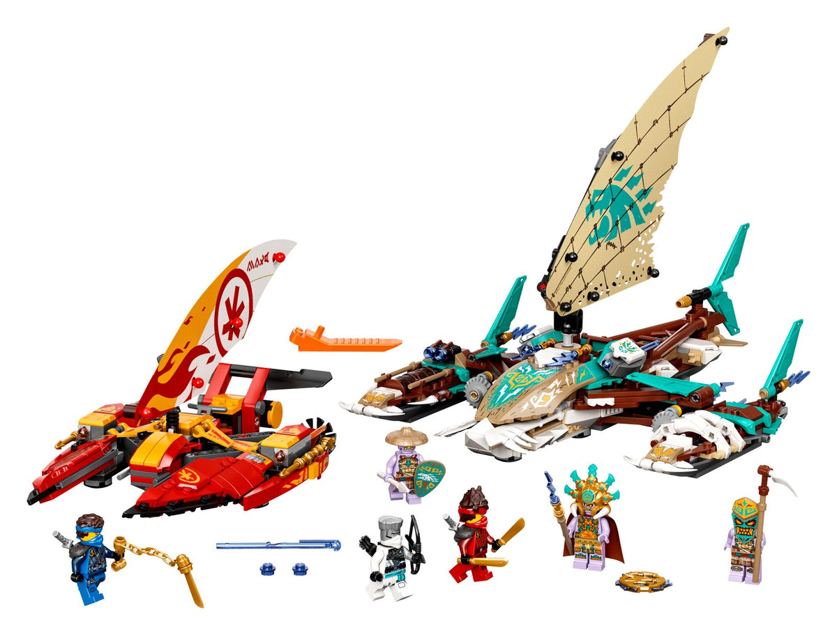 71748 Catamaran Sea Battle (Retired) LEGO Ninjago product image 2, provided for visual reference and product detail review