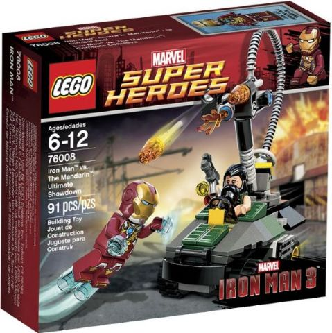 76008 Iron Man vs. The Mandarin: Ultimate Showdown (Retired) LEGO Super Heroes product image 1, provided for visual