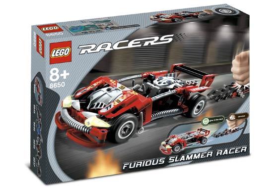 8650 Furious Slammer Racer (Retired) LEGO Racers product image 1, provided for visual reference and product detail review