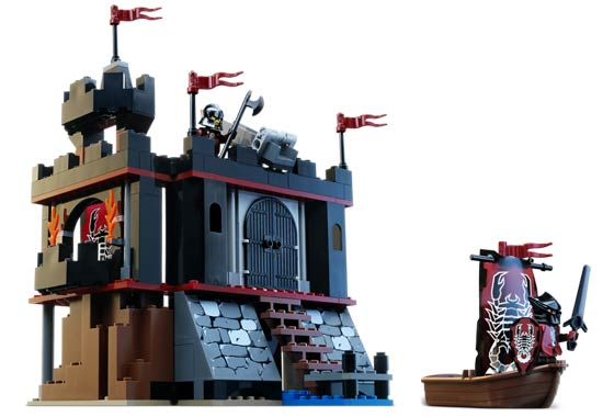 8802 Dark Fortress Landing (Retired) LEGO Castle product image 1, provided for visual reference and product detail review