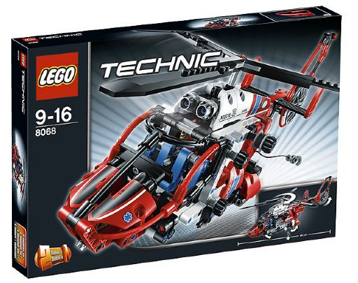 8068 Rescue Helicopter (Retired) LEGO TECHNIC product image 1, provided for visual reference and product detail review