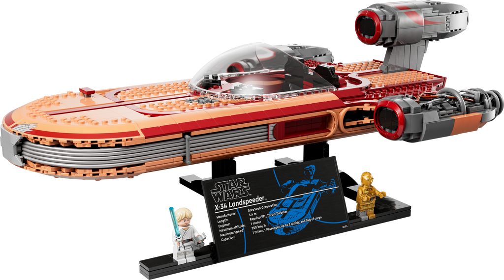 75341 Luke Skywalker's Landspeeder (Retired) LEGO Star Wars product image 2, provided for visual reference and product