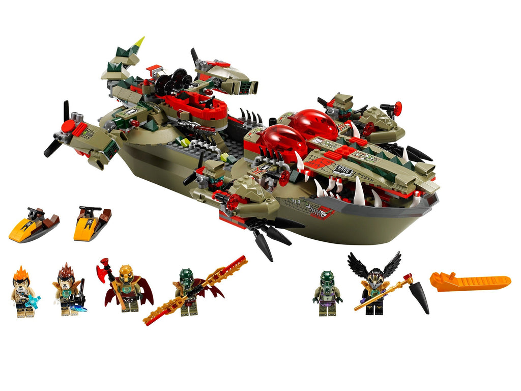 70006 Cragger's Command Ship (Retired) LEGO Legends of Chima product image 2, provided for visual reference and product