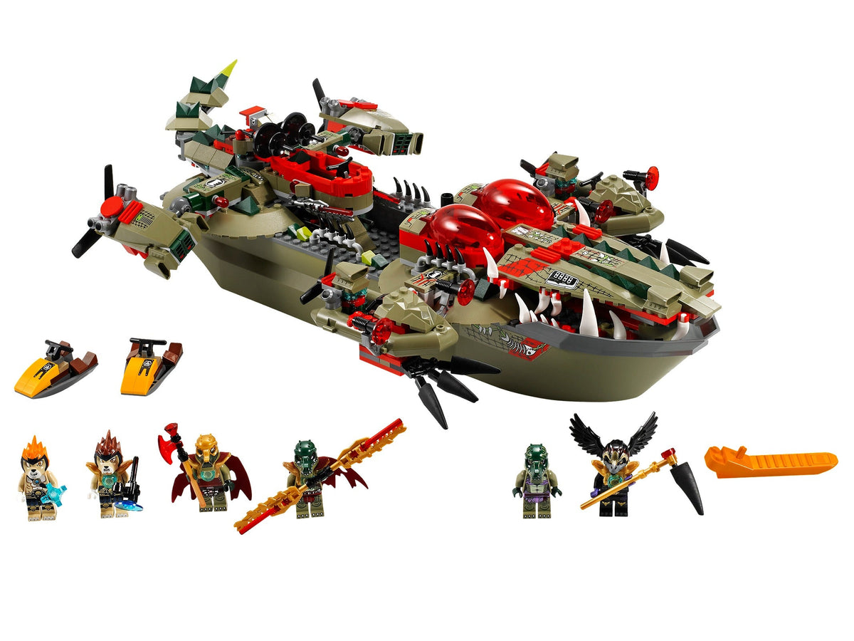 70006 Cragger's Command Ship (Retired) LEGO Legends of Chima product image 2, provided for visual reference and product