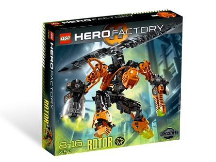 7162 Rotor (Retired) LEGO HERO Factory product image 1, provided for visual reference and product detail review