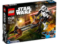 75532 Scout Trooper & Speeder Bike (Retired) LEGO Star Wars product image 1, provided for visual reference and product