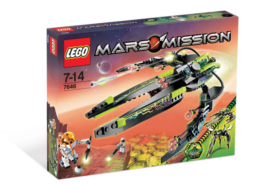 7646 ETX Alien Infiltrator (Retired) LEGO Space product image 1, provided for visual reference and product detail review