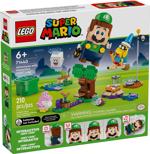 71440 Adventures with Interactive LEGO Luigi - Starter Course (Retired) LEGO Super Mario product image 1, provided for
