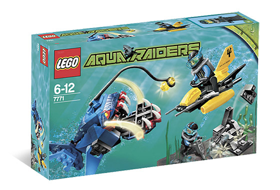 7771 Angler Ambush (Retired) LEGO Aquazone product image 1, provided for visual reference and product detail review