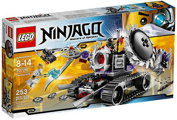 70726 Destructoid (Retired) LEGO Ninjago product image 1, provided for visual reference and product detail review