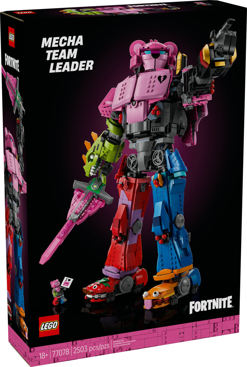 77078 Mecha Team Leader (Retired) LEGO Fortnite product image 1, provided for visual reference and product detail review