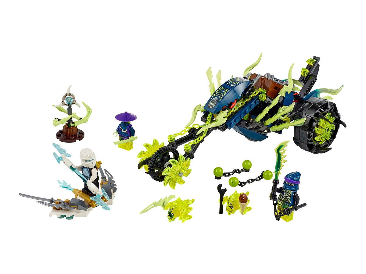 70730 Chain Cycle Ambush (Retired) LEGO Ninjago product image 2, provided for visual reference and product detail review