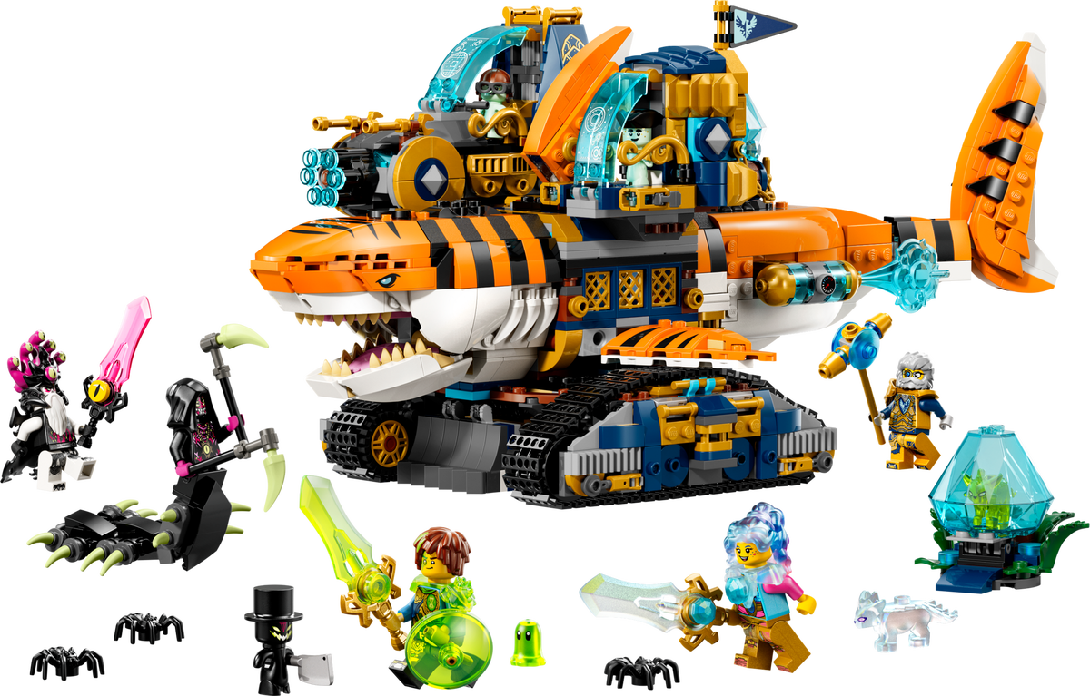 71515 Tiger Shark Tank (Retired) LEGO Dreamzzz product image 3, provided for visual reference and product detail review