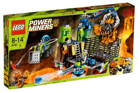 8191 Lavatraz (Retired) LEGO Power Miners product image 1, provided for visual reference and product detail review